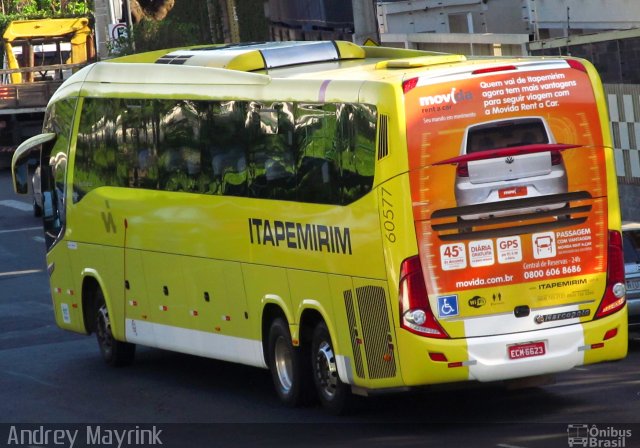 Viação Itapemirim 60577 na cidade de Belo Horizonte, Minas Gerais, Brasil, por Andrey Gustavo. ID da foto: 3024837.