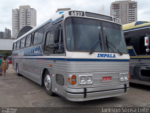 Auto Viação Impala 6827 na cidade de São Paulo, São Paulo, Brasil, por Jackson Sousa Leite. Número da foto: #3024370.