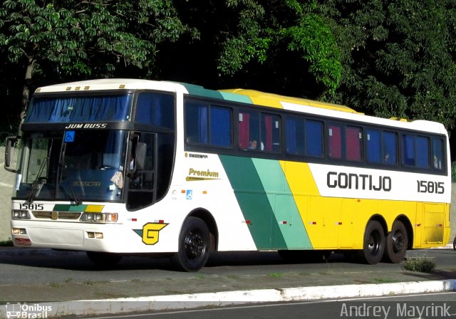 Empresa Gontijo de Transportes 15815 na cidade de Belo Horizonte, Minas Gerais, Brasil, por Andrey Gustavo. ID da foto: 3024858.