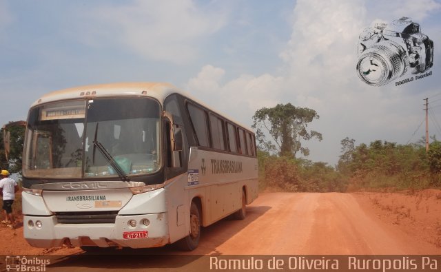 Transbrasiliana Transportes e Turismo 50623 na cidade de Rurópolis, Pará, Brasil, por Romulo de Oliveira Clementino. ID da foto: 3023241.