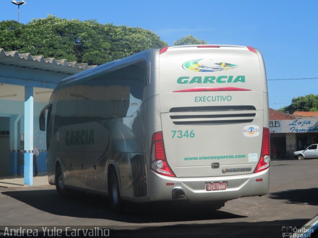 Viação Garcia 7346 na cidade de Alto Paraná, Paraná, Brasil, por Andrea Yule Carvalho. ID da foto: 3047612.