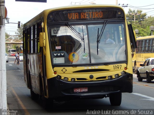 Viação Sul Fluminense 1197 na cidade de Volta Redonda, Rio de Janeiro, Brasil, por André Luiz Gomes de Souza. ID da foto: 3049066.