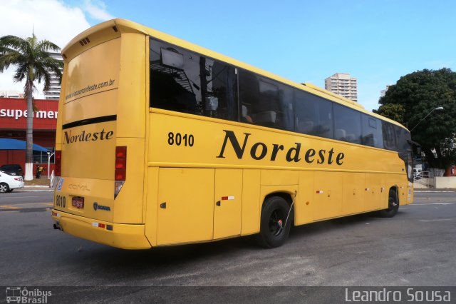 Viação Nordeste 8010 na cidade de Fortaleza, Ceará, Brasil, por [Leandro Sousa]. Número da foto: #3048586.