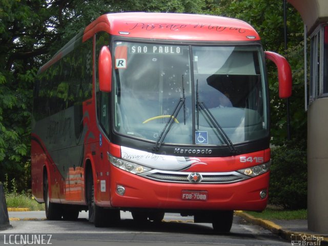 Empresa de Ônibus Pássaro Marron 5415 na cidade de São Paulo, São Paulo, Brasil, por Luis Nunez. Número da foto: #3047348.