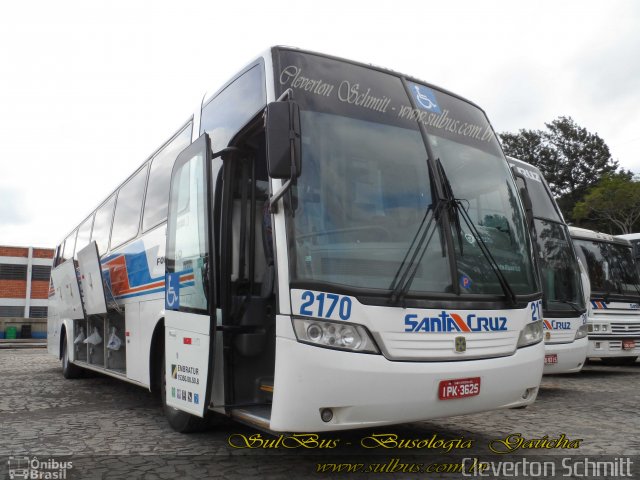 VUSC - Viação União Santa Cruz 2170 na cidade de Santa Maria, Rio Grande do Sul, Brasil, por Cleverton Schmitt. Número da foto: #3049225.