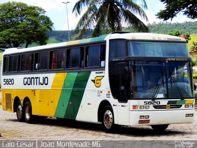 Empresa Gontijo de Transportes 5820 na cidade de João Monlevade, Minas Gerais, Brasil, por Caio César de Freitas Lopes. Número da foto: #3048976.