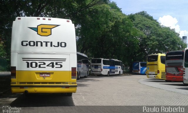 Empresa Gontijo de Transportes 10245 na cidade de São Paulo, São Paulo, Brasil, por Paulo Roberto Venancio da Silva. ID da foto: 3047564.