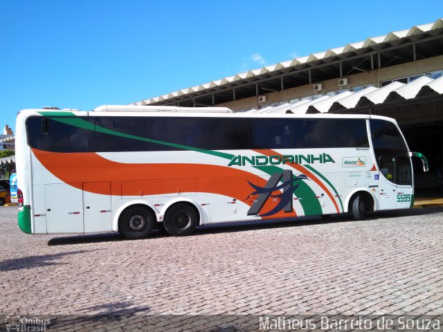 Empresa de Transportes Andorinha 5599 na cidade de Americana, São Paulo, Brasil, por Matheus Barreto de Souza. Número da foto: #3046898.