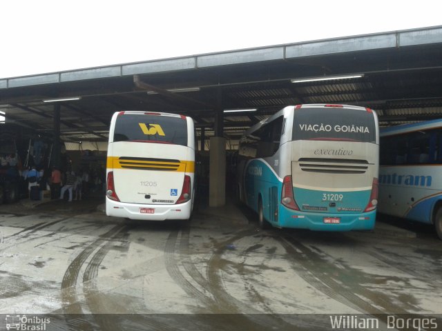 Viação Araguarina 11205 na cidade de Taguatinga, Distrito Federal, Brasil, por William  Borges. Número da foto: #3048177.