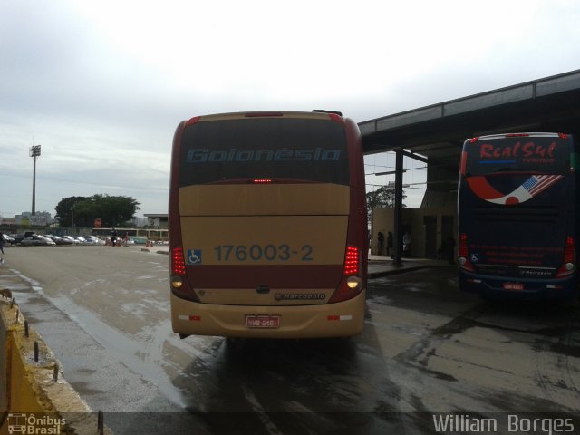 Auto Viação Goianésia 176003-2 na cidade de Taguatinga, Distrito Federal, Brasil, por William  Borges. Número da foto: #3048179.