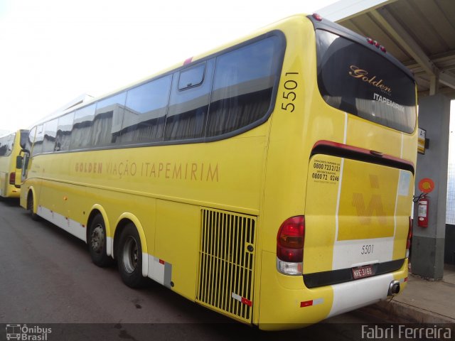 Viação Itapemirim 5501 na cidade de Belo Horizonte, Minas Gerais, Brasil, por Fabri Ferreira. Número da foto: #3048684.