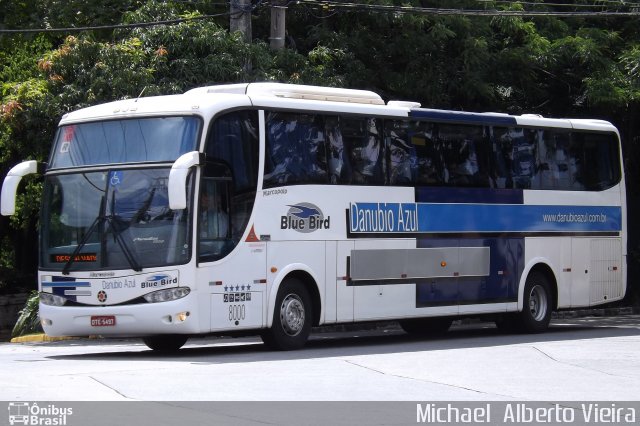 VIDA - Viação Danúbio Azul 8000 na cidade de São Paulo, São Paulo, Brasil, por Michael  Alberto Vieira. ID da foto: 3047134.