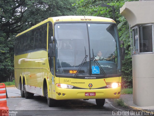 Viação Itapemirim 5041 na cidade de São Paulo, São Paulo, Brasil, por Gabriel Brunhara. ID da foto: 3047951.