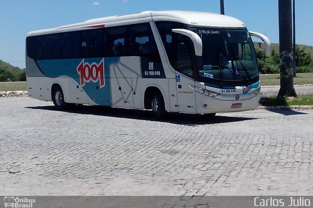 Auto Viação 1001 RJ 108.498 na cidade de Casimiro de Abreu, Rio de Janeiro, Brasil, por Carlos Julio. Número da foto: #3048408.