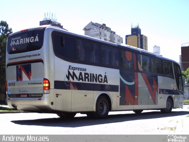 Expresso Maringá 5113 na cidade de Curitiba, Paraná, Brasil, por Andrew Moraes. ID da foto: 3048576.