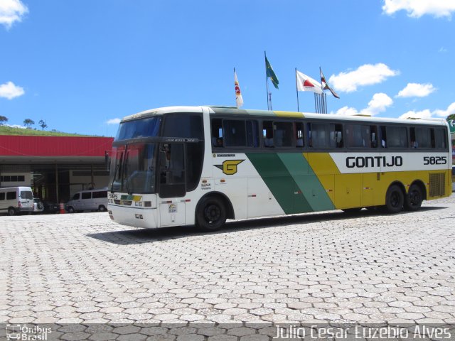 Empresa Gontijo de Transportes 5825 na cidade de João Monlevade, Minas Gerais, Brasil, por Julio Cesar Euzebio Alves. Número da foto: #3049110.