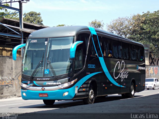 Empresa de Ônibus Nossa Senhora da Penha 53030 na cidade de Rio de Janeiro, Rio de Janeiro, Brasil, por Lucas Lima. Número da foto: #3048005.