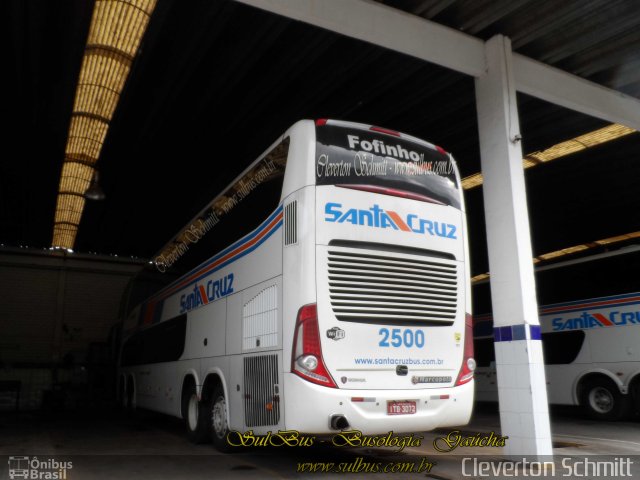 VUSC - Viação União Santa Cruz 2500 na cidade de Santa Maria, Rio Grande do Sul, Brasil, por Cleverton Schmitt. Número da foto: #3049223.