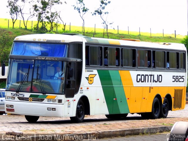 Empresa Gontijo de Transportes 5825 na cidade de João Monlevade, Minas Gerais, Brasil, por Caio César de Freitas Lopes. ID da foto: 3048960.