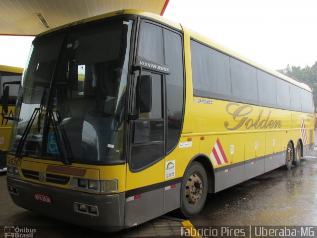 Viação Itapemirim 45267 na cidade de Uberaba, Minas Gerais, Brasil, por Fabrício  Francisco Pires. Número da foto: #3050708.