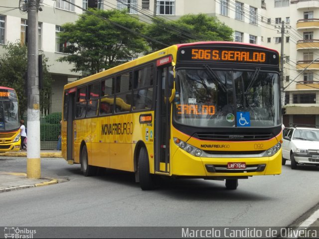 FAOL - Friburgo Auto Ônibus 092 na cidade de Nova Friburgo, Rio de Janeiro, Brasil, por Marcelo Candido de Oliveira. Número da foto: #3050096.