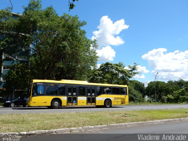 Viação Pioneira 223603 na cidade de Brasília, Distrito Federal, Brasil, por Vladimir Ru. ID da foto: 3051337.