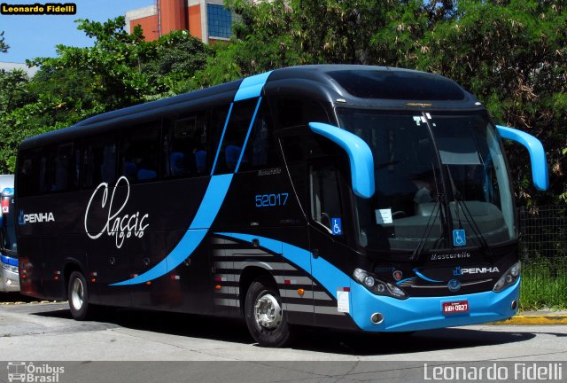 Empresa de Ônibus Nossa Senhora da Penha 52017 na cidade de São Paulo, São Paulo, Brasil, por Leonardo Fidelli. ID da foto: 3050305.