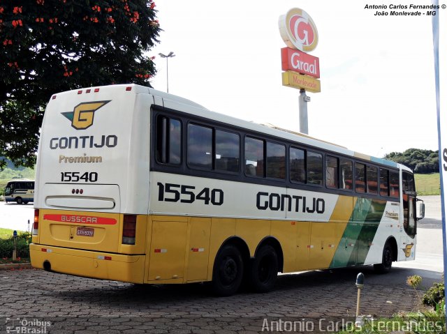 Empresa Gontijo de Transportes 15540 na cidade de João Monlevade, Minas Gerais, Brasil, por Antonio Carlos Fernandes. Número da foto: #3050782.
