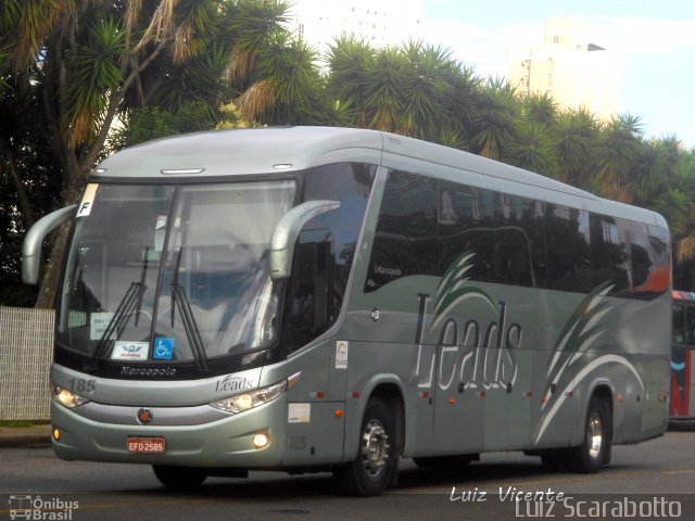 Leads Transportes 185 na cidade de Curitiba, Paraná, Brasil, por Luiz Scarabotto . ID da foto: 3050345.