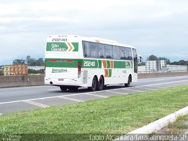 Cia. São Geraldo de Viação 20240 na cidade de Lorena, São Paulo, Brasil, por Fabio Alcantara. Número da foto: #3054179.