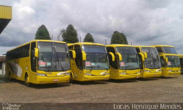 Transportes Coletivos Pérola do Oeste 5742 na cidade de Guarapuava, Paraná, Brasil, por Lucas Henrique Mendes. Número da foto: #3054215.