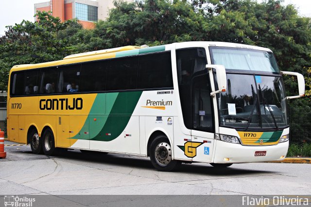 Empresa Gontijo de Transportes 11770 na cidade de São Paulo, São Paulo, Brasil, por Flávio Oliveira. ID da foto: 3053485.