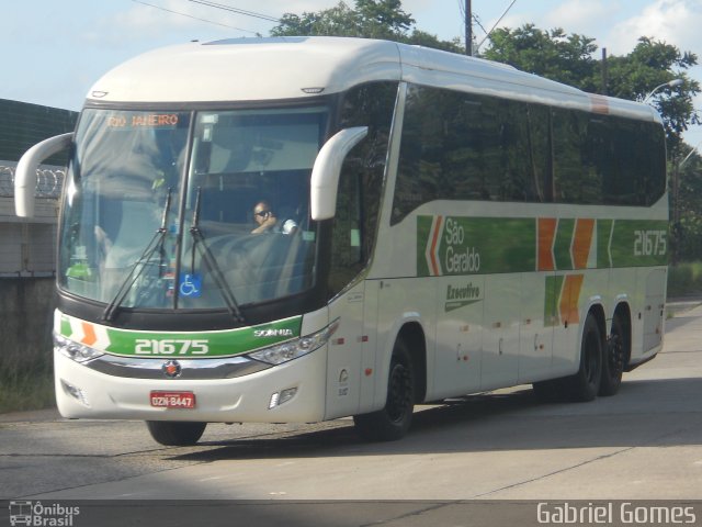 Cia. São Geraldo de Viação 21675 na cidade de Recife, Pernambuco, Brasil, por Gabriel  Gomes. Número da foto: #3053091.