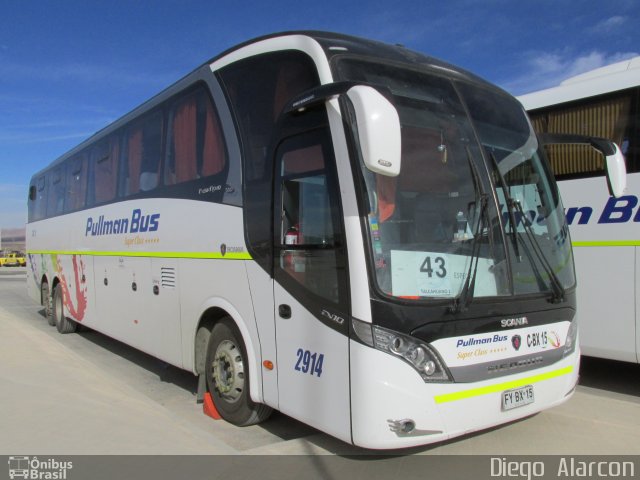 Pullman Bus 2914 na cidade de , por Diego Alarcon. Número da foto: #3054136.