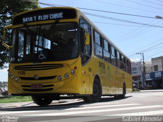 Viação Leme 1126 na cidade de Jundiaí, São Paulo, Brasil, por Gabriel Almeida. ID da foto: 3054357.