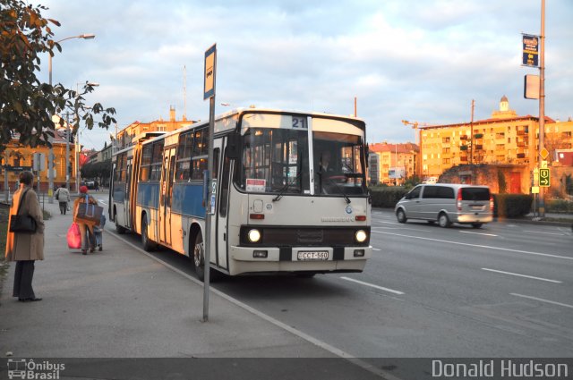 Pécsi Közlekedési 560 na cidade de Pécs, Baranya, Hungria, por Donald Hudson. Número da foto: #3052267.