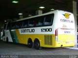 Empresa Gontijo de Transportes 12100 na cidade de Belo Horizonte, Minas Gerais, Brasil, por Moisés Magno. ID da foto: :id.