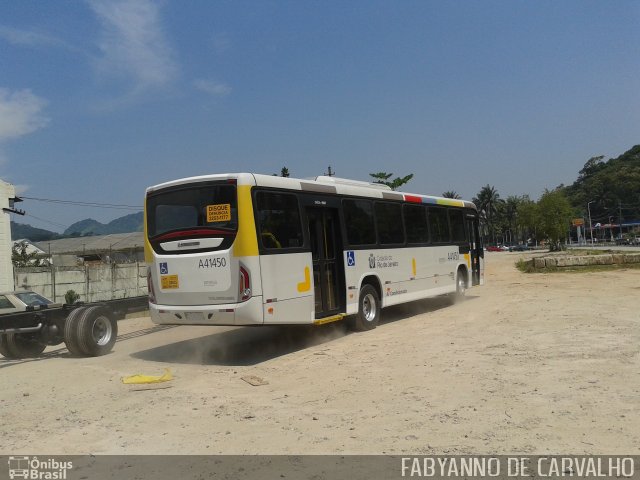 Real Auto Ônibus A41450 na cidade de Duque de Caxias, Rio de Janeiro, Brasil, por Fabiano Magalhaes. ID da foto: 3056712.