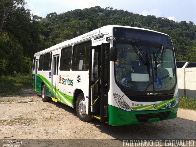 Viação Piracicabana Santos 4469 na cidade de Duque de Caxias, Rio de Janeiro, Brasil, por Fabiano Magalhaes. ID da foto: 3056612.