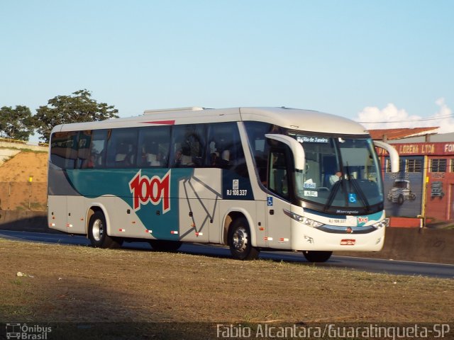 Auto Viação 1001 RJ 108.337 na cidade de Guaratinguetá, São Paulo, Brasil, por Fabio Alcantara. Número da foto: #3055903.