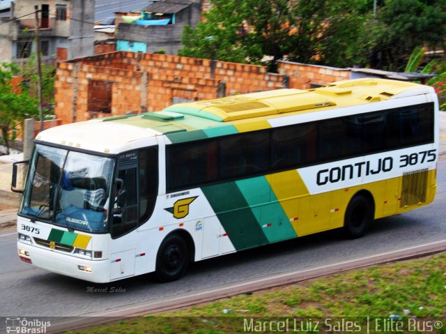Empresa Gontijo de Transportes 3875 na cidade de Belo Horizonte, Minas Gerais, Brasil, por Marcel  Sales. Número da foto: #3056979.