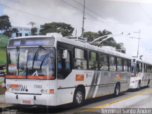 Metra - Sistema Metropolitano de Transporte 7082 na cidade de Santo André, São Paulo, Brasil, por Caio  Takeda. Número da foto: #3057600.