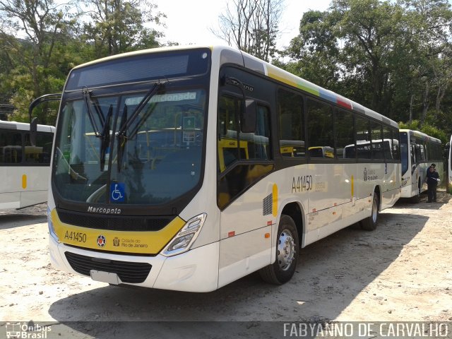 Real Auto Ônibus A41450 na cidade de Duque de Caxias, Rio de Janeiro, Brasil, por Fabiano Magalhaes. ID da foto: 3056688.