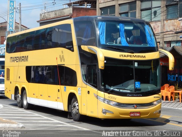 Viação Itapemirim 60014 na cidade de Volta Redonda, Rio de Janeiro, Brasil, por André Luiz Gomes de Souza. Número da foto: #3055396.