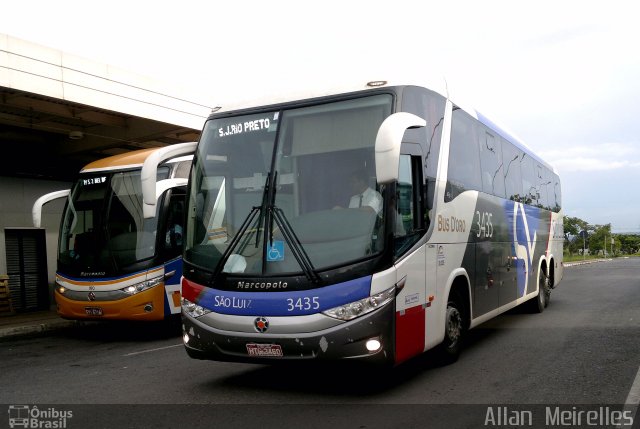 Viação São Luiz 3435 na cidade de Brasília, Distrito Federal, Brasil, por Allan  Meirelles. Número da foto: #3056831.