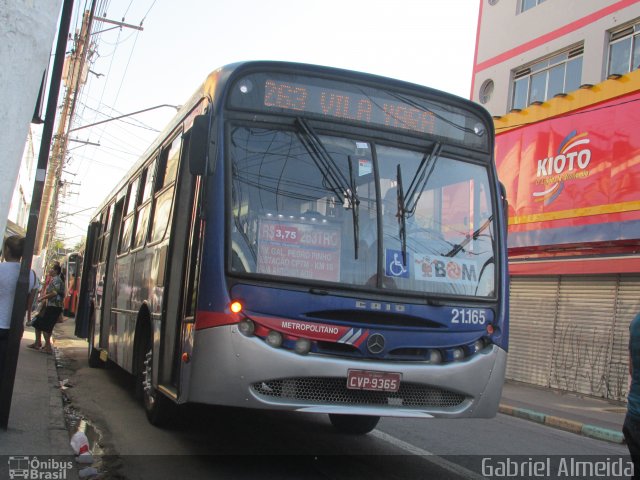 Viação Osasco 21.165 na cidade de Osasco, São Paulo, Brasil, por Gabriel Almeida. Número da foto: #3057111.