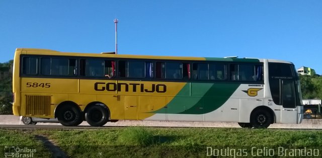 Empresa Gontijo de Transportes 5845 na cidade de Belo Horizonte, Minas Gerais, Brasil, por Douglas Célio Brandao. ID da foto: 3054994.