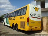 Empresa Gontijo de Transportes 12205 na cidade de Araçuaí, Minas Gerais, Brasil, por Juninho Nogueira. ID da foto: :id.