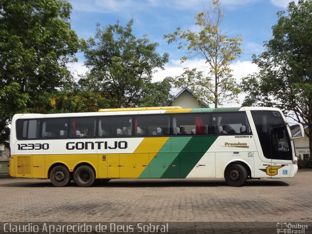 Empresa Gontijo de Transportes 12330 na cidade de Ji-Paraná, Rondônia, Brasil, por Claudio Aparecido de Deus Sobral. ID da foto: 3057751.