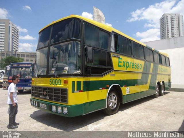 Expresso Brasileiro 5000 na cidade de São Paulo, São Paulo, Brasil, por Matheus Mota Rosa da Silva. Número da foto: #3057879.